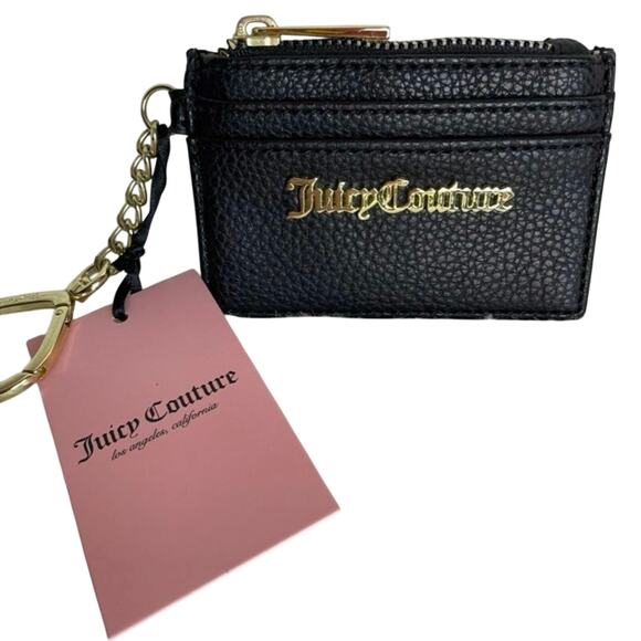 Brand New Juicy Couture Coins -Card Purse Small with Keychain - Picture 1 of 5